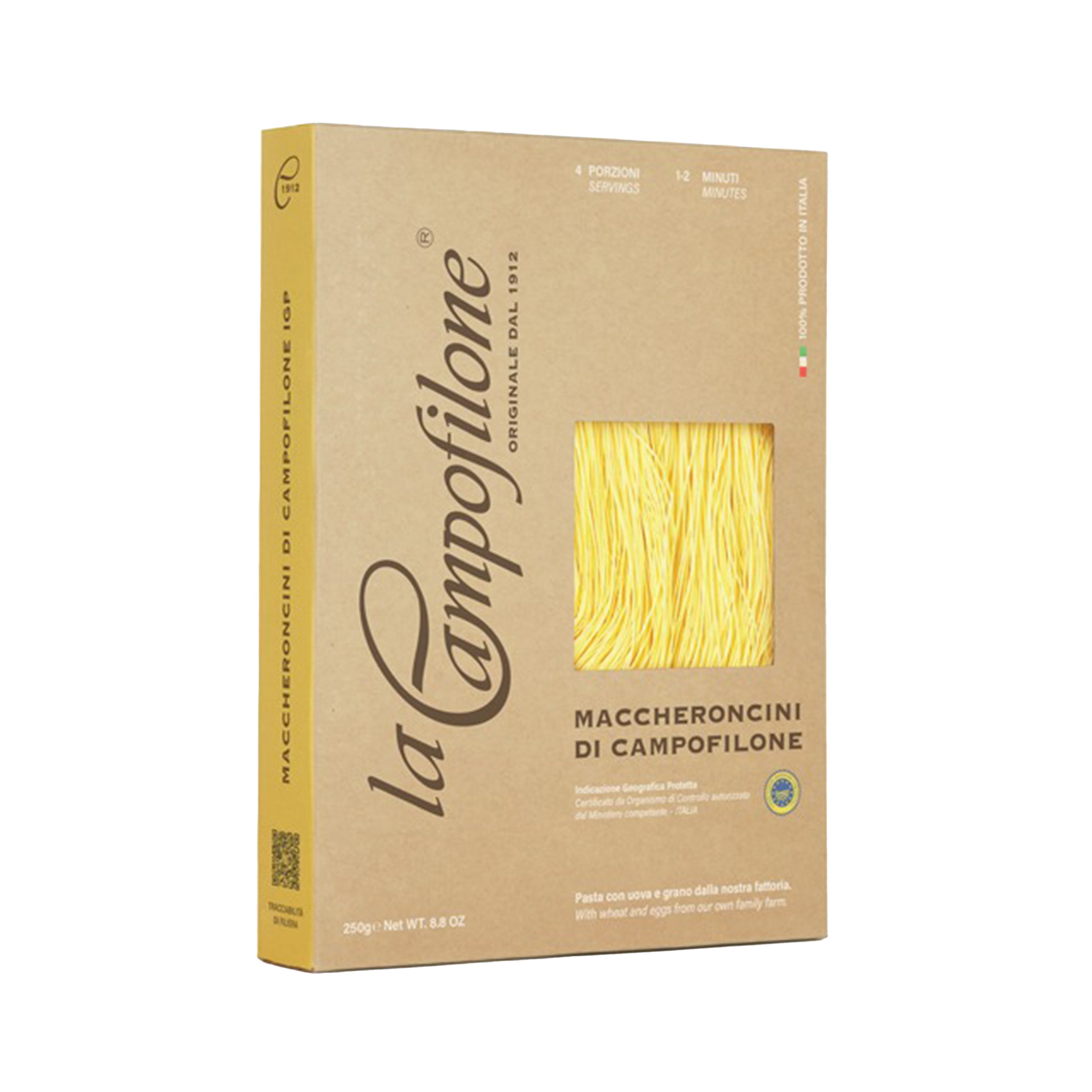 Long Pasta Campofilone Maccheroncini IGP